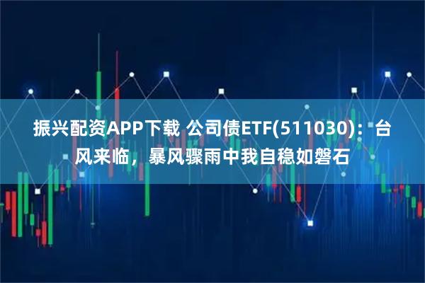 振兴配资APP下载 公司债ETF(511030)：台风来临，暴风骤雨中我自稳如磐石