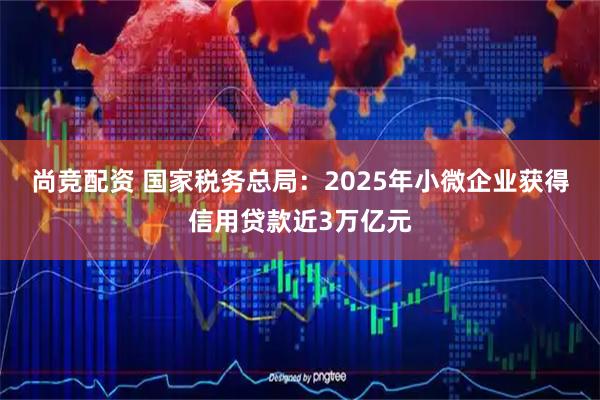 尚竞配资 国家税务总局：2025年小微企业获得信用贷款近3万亿元