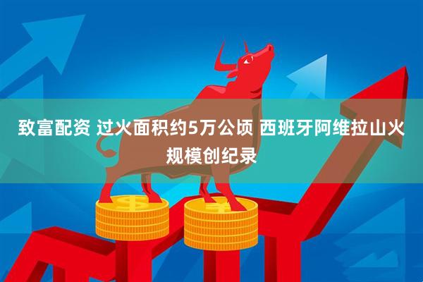 致富配资 过火面积约5万公顷 西班牙阿维拉山火规模创纪录